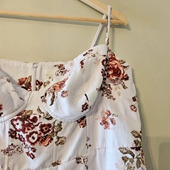 Brook Collection x H&M Floral Summer Bustier Mini Casual Women's  Dress Size XL. - Picture 11 of 16